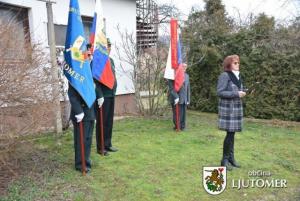 Spominska slovesnost na Grlavi 8